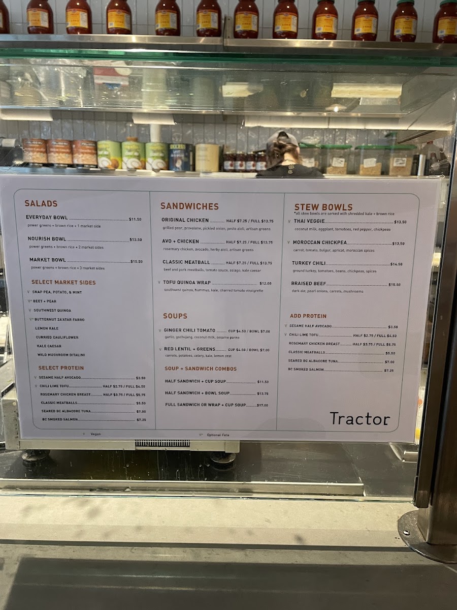 Menu Tractor Everyday Healthy Foods - Park Royal-2