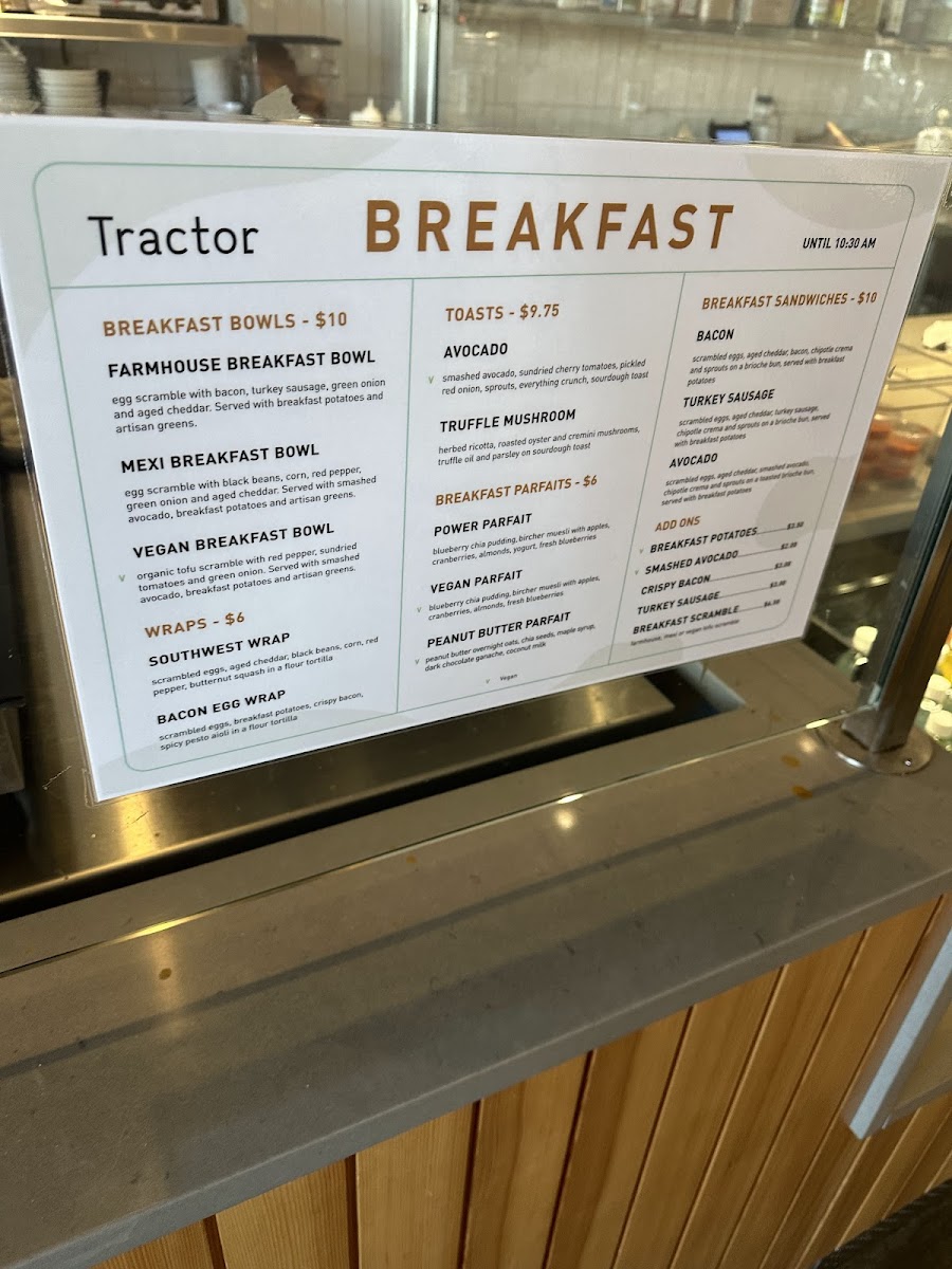 Menu Tractor Everyday Healthy Foods - Park Royal-3